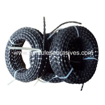 11.5 mm rubber diamond wire saw for granite quarrying