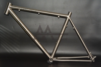 titanium mtb bike frame, 44m head tube