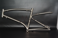 titanium bike frame with back rack