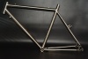 Manufacturing high quality gr9/Ti3al2.5v titanium touring bike frame
