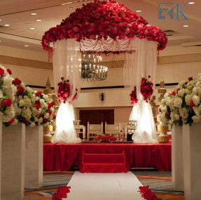 RK wholesale fabric pipe and drape backdrops for weddings