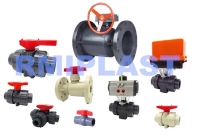 PVC Diaphragm Valve Union Type PN10 is a new developed diaphragm valve, the difference between flange type diaphragm valve and union type diaphragm valve is union type is more convenient to installation and replace of valve.