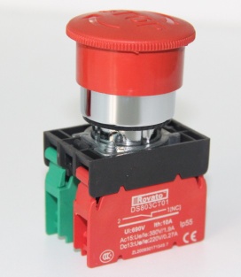 22mm Emergency Stop Switch Red
