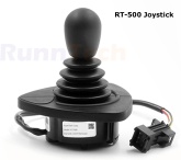 RunnTech Linde forklift truck control joystick 7919040041&7919040042 LLC hydraulic dual axis Potentiometer spring-centered