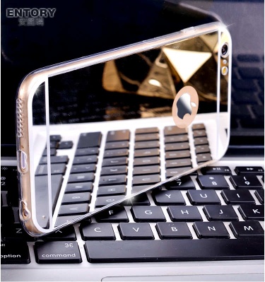 new phone product phone case tpu mirror phone cases electroplating tpu cell phone case for iphone 6