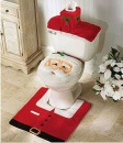 Wholesale Merry christmas decoration ornaments santa claus toilet tank