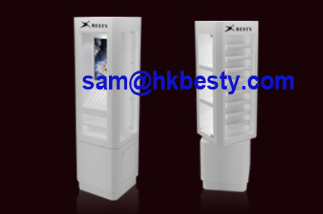 rotating tower showcase