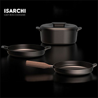 New Products Non-stick Pans Polished Cast Iron Cookware Set
