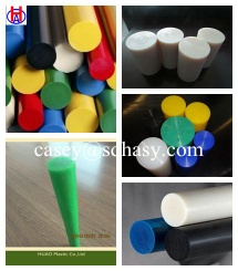 plastic colored HDPE rod / colored HDPE rod - HA-HDPE rod