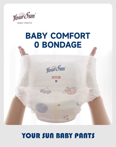 ultra thin and super absorbent baby diaper high quality baby pants NB-XXL skin friendly T-pants