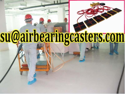 Air casters advantages and applications