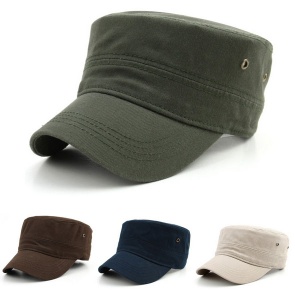 Flat Top Short Bill Military Cap Army Cap