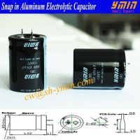 High Power Capacitor Snap in Electrolytic Capacitor for Wind Turbine Power Inverter