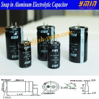 Energy Storage Capacitor Snap in Electrolytic Capacitor for Renewable Energy Power Inverter Clean Energy Power Inverter