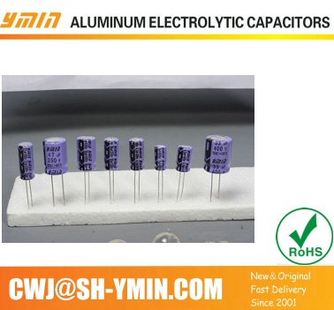 radia type Aluminum Electrolytic Capacitors