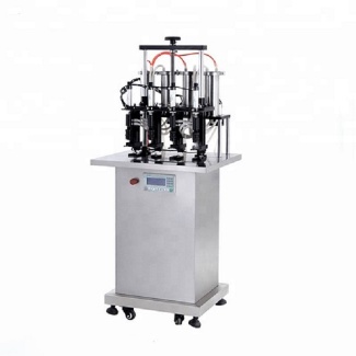 Small Portable Liquid Filling Machine Perfume Bottle Filling Machine, Round Bottle Filling Line