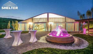 20 by 20m Marriage Tent with Luxury Decoration Design