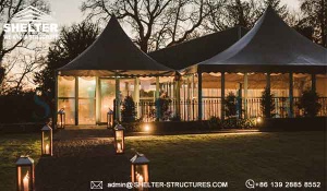 Custom Tent Design for Wedding / Banquet / Resort