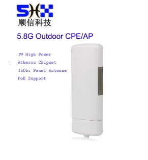 5.8GHz 300Mbps AR9344 Chipset High Power Outdoor Wireless Ap, Ptp Ptmp Access Point