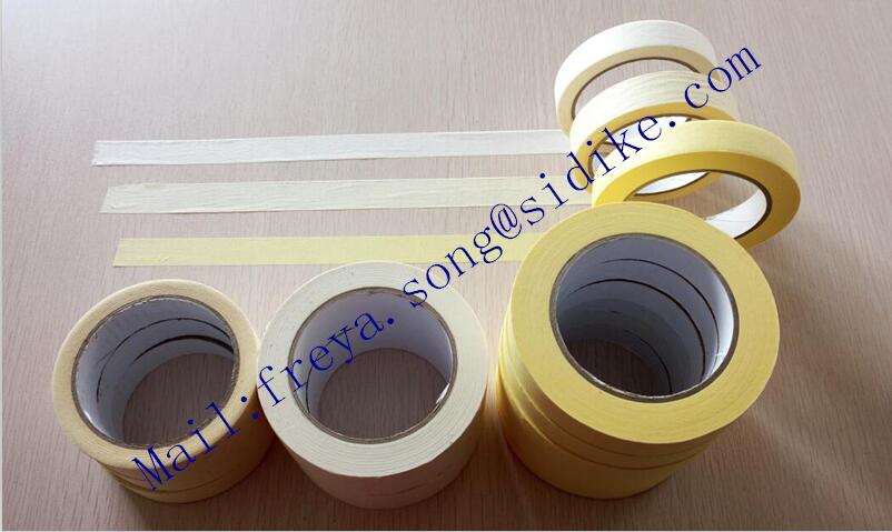 white/yellow masking tape
