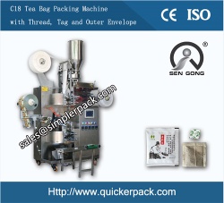 Multi-function Inner and Outer Tea Bag Packing Machine