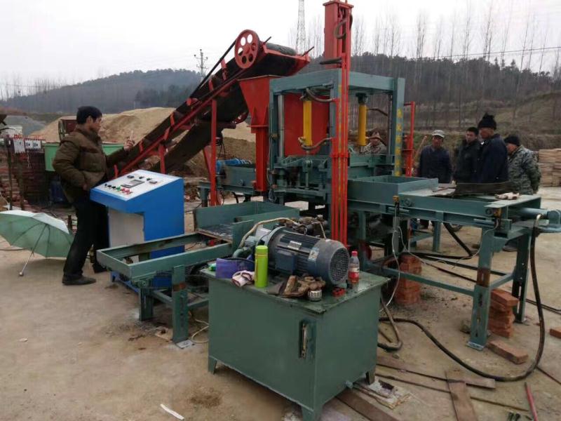 cement block brick making machine production line