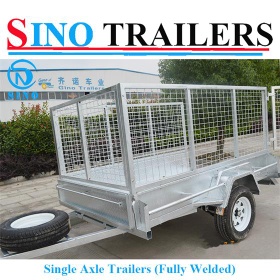 8X5 Heavy Duty Trailers with Cage