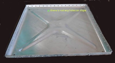 4foot*4foot hot-dipped galvanized steel water tank panel