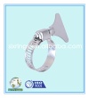 Stainless Steel Hose Clamps With Thumb Screw For Custom Made