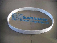 High quality one way used one time used steel pipe lifting Polyester webbing sling