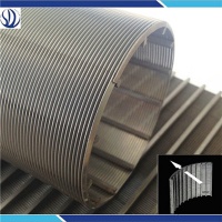 FITO(flow inside out) perfect round reverse wrap stainless steel filter