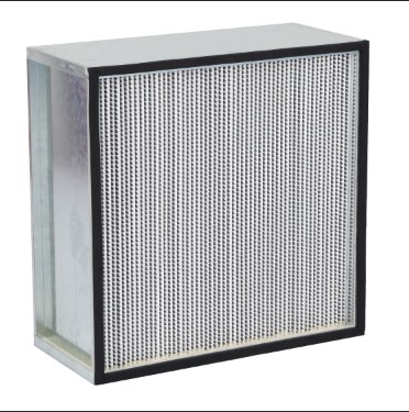 Deep pleat hepa air filter