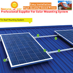 High-quality Metal Solar Roof Systems, Sloped Roof Mounting System, Sloped Metal Roof PV Systems