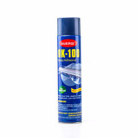 OK-100 Temporary embroideryspray adhesive for bonding fabric.  Perfect for embroidery industry.
