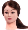 100% human hair training mannequin head