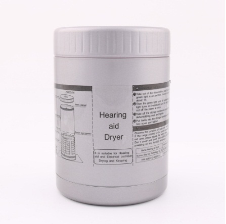The product is used for dehumidifying under normal temperature and pressure which is comply with the storage requirements of hearing aid and electrical cochlear.