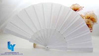 High Quality Bamboo Fabric/Paper Fan with(Custom-Made) - LY16117