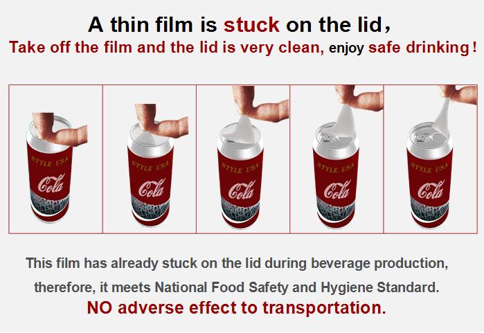 Many beverage companies are eager to solve the problem that the pot-top cans are not clean or even life-threatening if you drink directly with them. But only we made it.