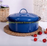 High quality 3QT kitchenware cast iron enamel stock pot soup pot - ST-1008