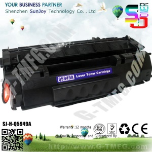 Sunjoy 49A toner cartridge Q5949A compatible for hp  Laserjet 1160 1320 3390 3392 - 49A Q5949A