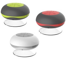 Wireless/Bluetooth mini speaker sucker type