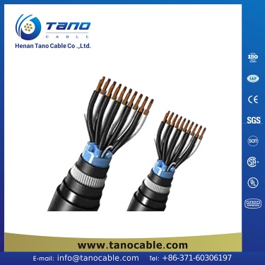 china top ten selling products 300/500V 5 Cores 1.5mm2 copper conductor pvc insulation pvc sheath instrument cable