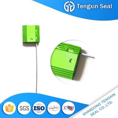 High security aluminum head cable wire lead seal