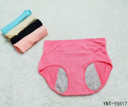 Wholesale Health Physiological Underwear For Women Pure Color Panties