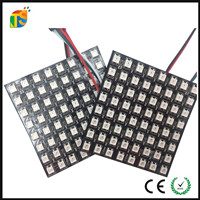 DC5V,18W,5050smd,ws2812IC,64pixel,black pcb,not waterproof