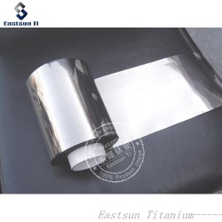 Baoji Eastsun Gr1，2，3，4，5，7，9 Titanium stripe foil,Ti foil  ASTM 265 titanium foil stripe