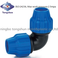 compression fitting pipe fitting - Elbow