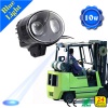 Blue oval LED spot light for forklift safety light