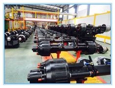 16T semi-trailer germany type bpw trailer axle of trailer parts