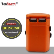 Electric gift travel adapter universal plug with USB charger